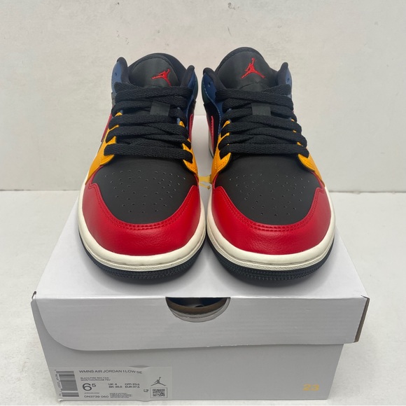 Nike Air Jordan 1 Retro Low WMNS “Black Multi” 2022 - Picture 2 of 4